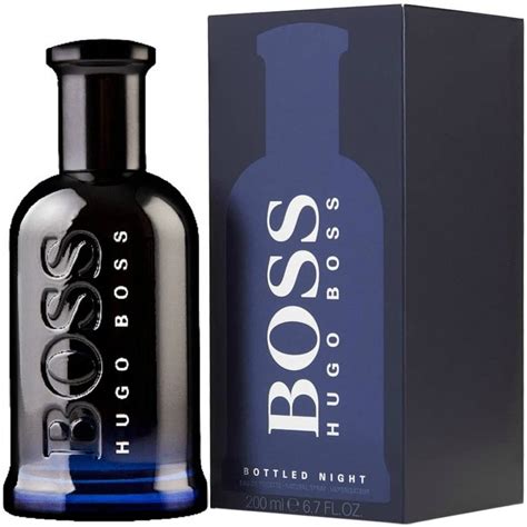 hugo boss aftershave bottled night.